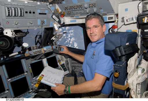 Good in the FWD FD on Space Shuttle Atlantis during STS-132