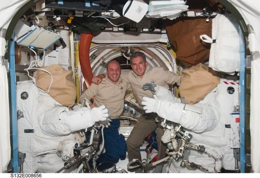 Reisman and Good in the A/L during Joint Operations