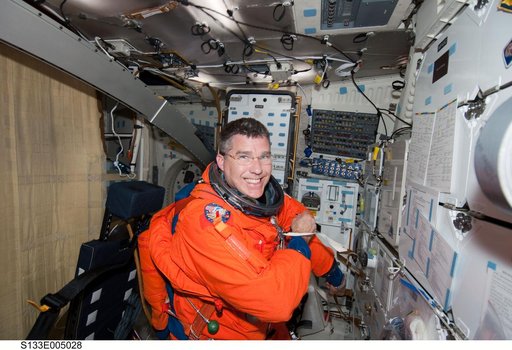 Bowen on middeck