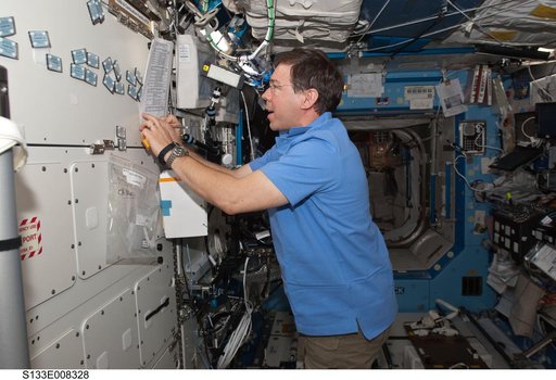 Barratt in U.S. Laboratory