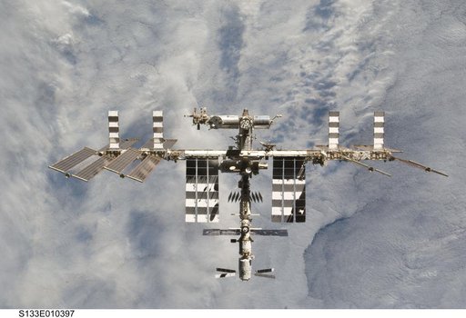 Fly around view of ISS