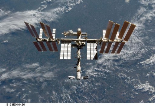 Fly around view of ISS