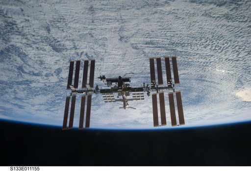 Fly around view of ISS