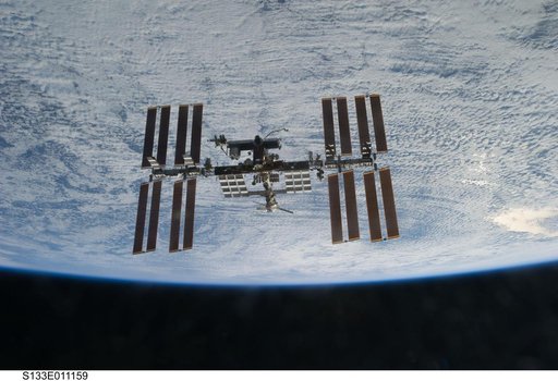 Fly around view of ISS