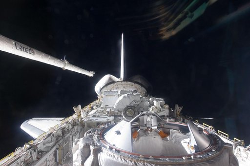 View of the Shuttle Endeavour Payload Bay
