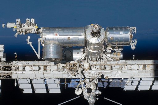 View of ISS taken during STS-134 Flyaround