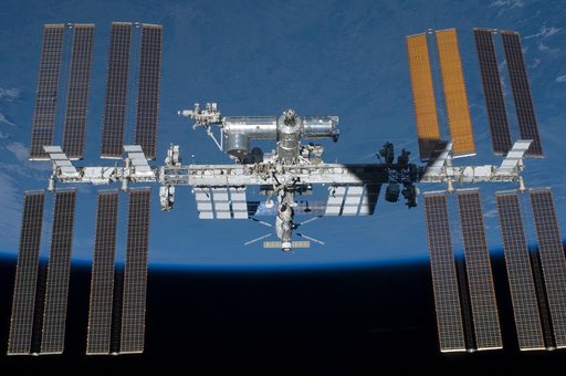 View of ISS taken during STS-134 Flyaround