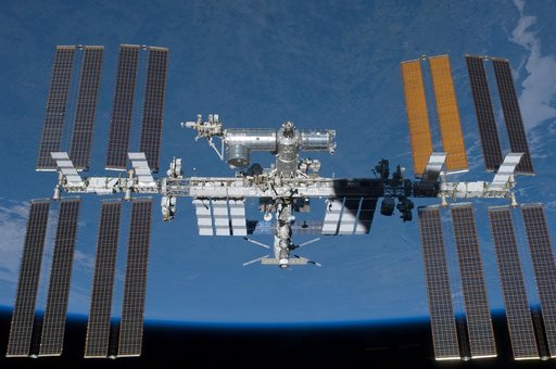 View of ISS taken during STS-134 Flyaround