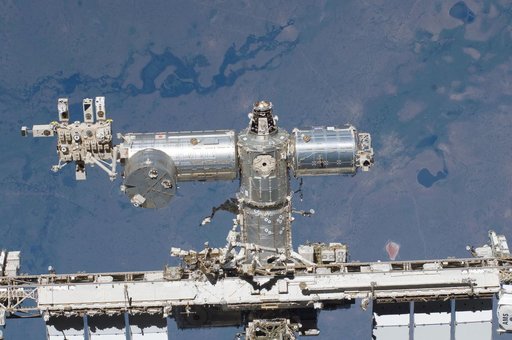 View of ISS taken during STS-134 Flyaround