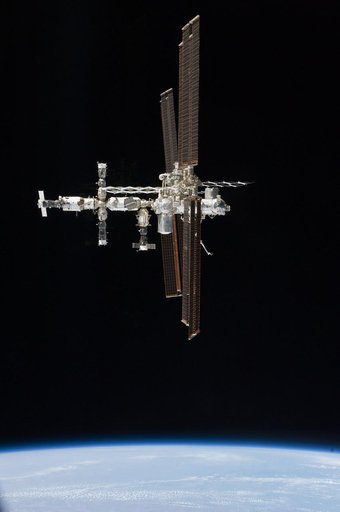Flyaround View of Rotated ISS
