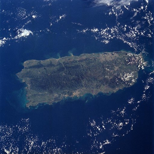 STS-34 earth observations