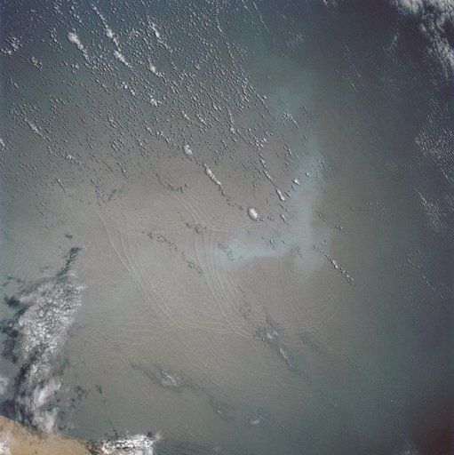 Open ocean Internal Waves, Namibia Coast, Africa.