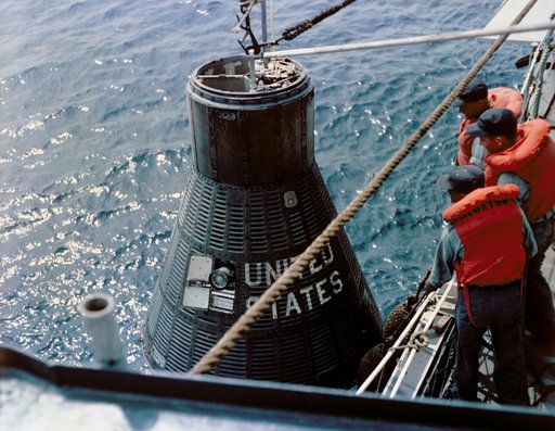Recovery of the Mercury-Atlas 4