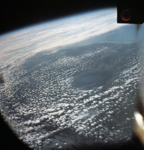 Earth observations taken during the Mercury-Redstone 2 flight
