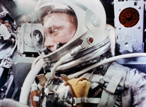 Camera Aboard "Friendship 7" - Photographs Astronaut John Glenn During Spaceflight