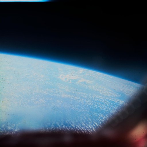 Cloud formation over South America - fifth orbit pass