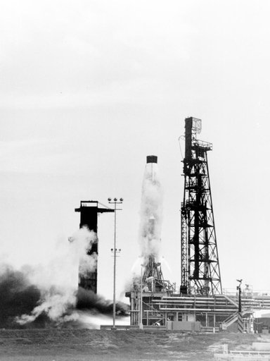 STATIC TEST FIRING - MERCURY-ATLAS (MA)-8