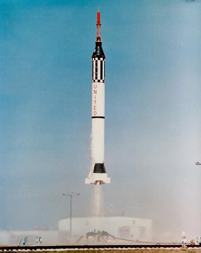 LIFTOFF - MERCURY-REDSTONE (MR)-1A - CAPE