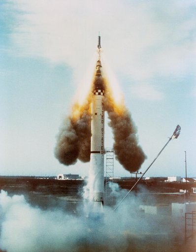 Mercury-Redstone (MR-1) - Liftoff - Cape