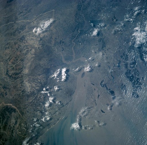 MERCURY-ATLAS (MA)-9 - EARTH-SKY VIEW - INDIA - EARTH RESOURCES (ER)