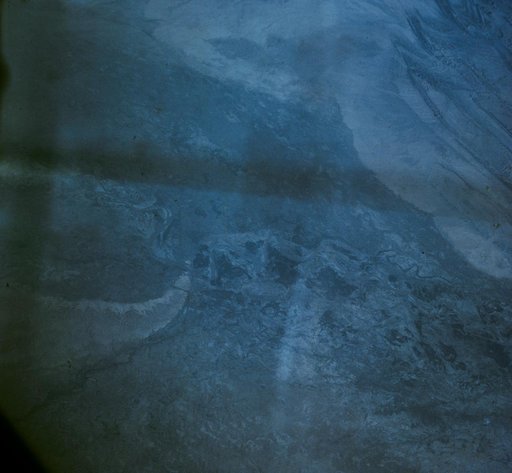 Indus River above Hyderabad photographed during MA-9 flight