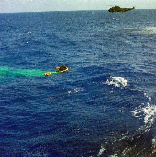 GEMINI-TITAN (GT)-3 - ATTACHING FLOTATION COLLAR - ATLANTIC