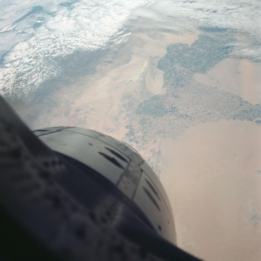GEMINI-TITAN (GT)-3 - EARTH- SKY VIEW