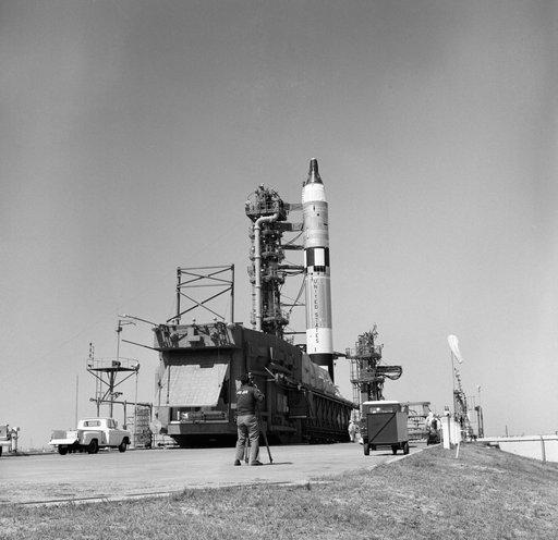 GEMINI-TITAN (GT)-3 - ON PAD (OVERALL VIEW) - CAPE