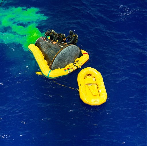 RECOVERY - GEMINI-TITAN (GT)-IV - FROGMAN - ATLANTIC
