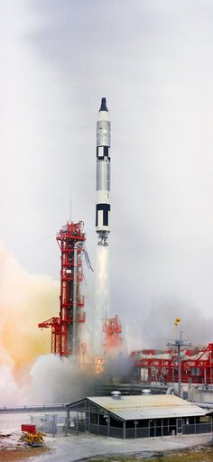 LIFTOFF - GEMINI-TITAN (GT)-7 - CAPE