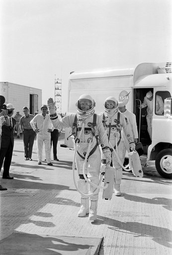 GEMINI-TITAN-8 - PRELAUNCH - WALKUP RAMP