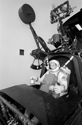 GEMINI-TITAN (GT)-9- TRAINING - AEROSPACE FLIGHT SIMULATOR - PILOT - TX