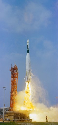 LIFTOFF - GEMINI-TITAN (GT)-9A - ATLAS/AGENA - CAPE