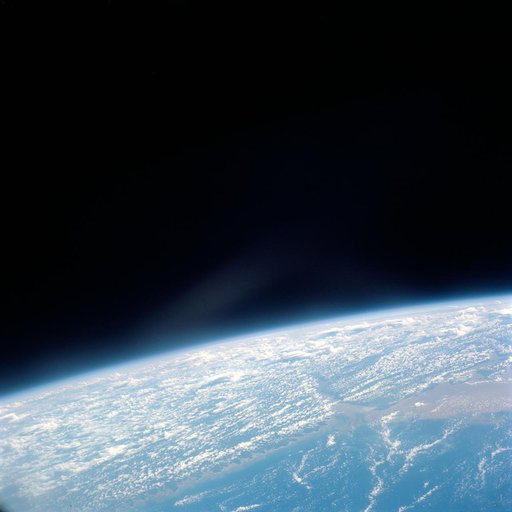 GT-9A - EARTH SKY - BRAZIL - MOUTH OF AMAZON