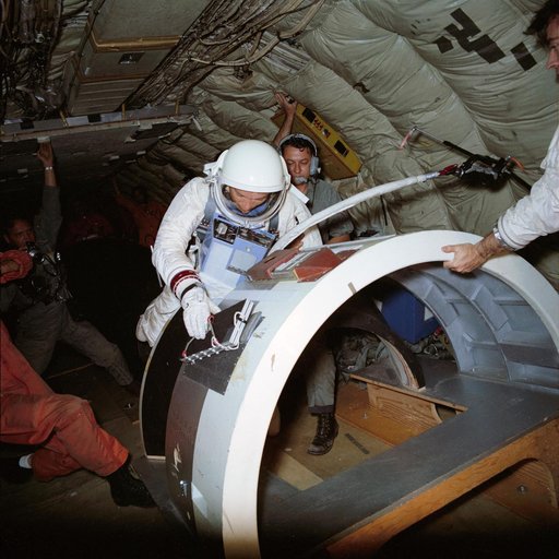 EVA Training Weightlessness