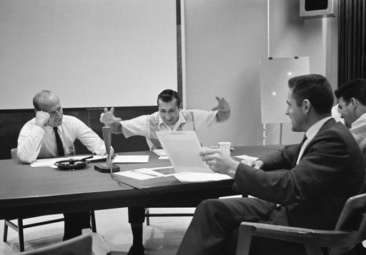 Astronauts Conrad and Gordon - Experiment Discussion - Post-Flight Briefing