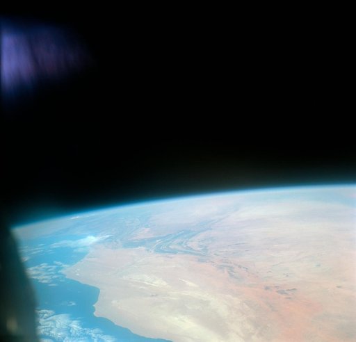 GEMINI-TITAN (GT-10) - EARTH SKY - SAHARA - MAURITANIA - ALGERIA - MOROCCO - OUTER SPACE