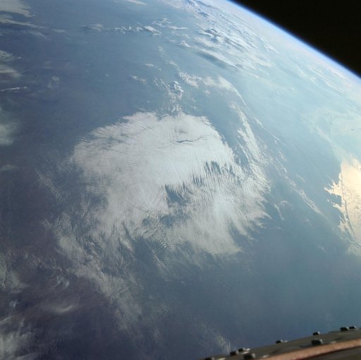 Gulf Coast from Corpus Christi to mouth of Mississippi river from Gemini 11