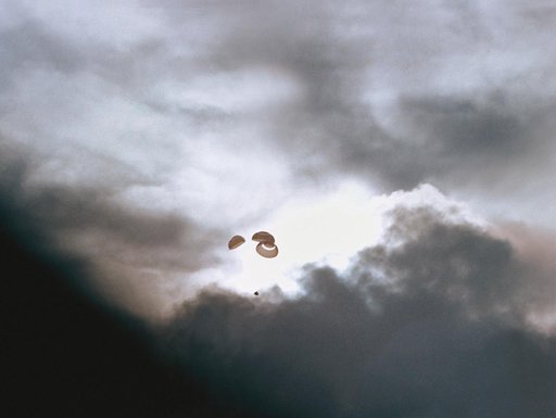 Apollo XIII Spacecraft - Splashdown - South Pacific Ocean