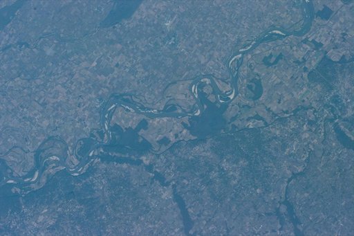 Earth observations from shuttle Columbia during STS-73 mission