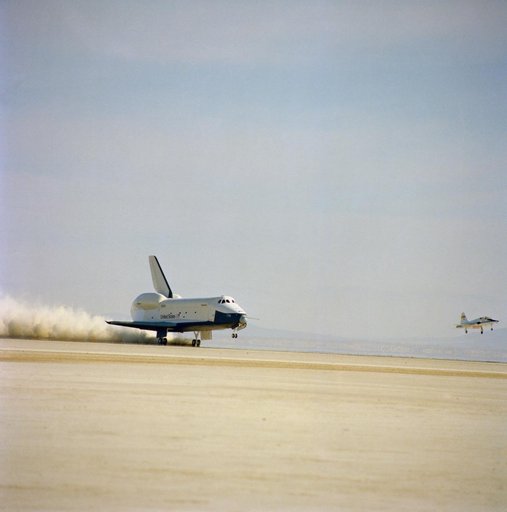 Approach and Landing Test (ALT) - Shuttle Free-Flight (FF)-2 - New Release - Edwards AFB (EAFB), CA