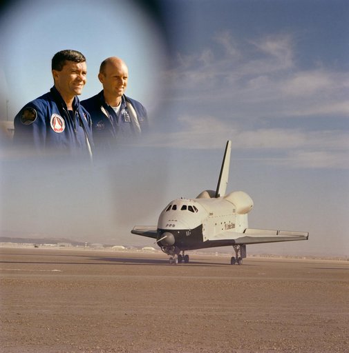 third "free flight" of Shuttle Orbiter 101 Spacecraft