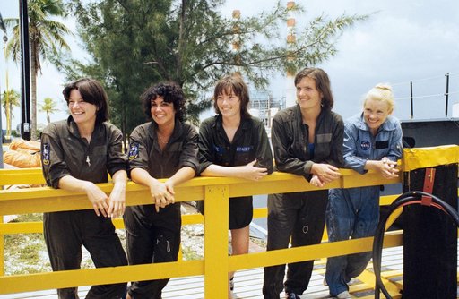 Water Survival Training - Astronauts - JSC
