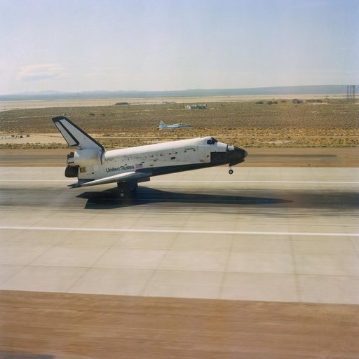 LANDING - STS-3 - EDWARDS AFB (EAFB), CA