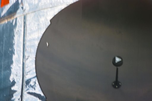 HST,views of the telescope during approach and rendezvous