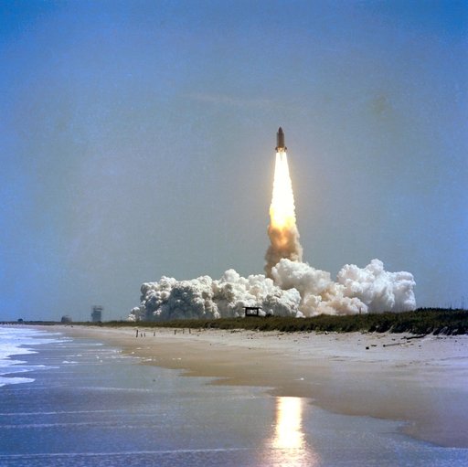 Launch - STS-6 - KSC