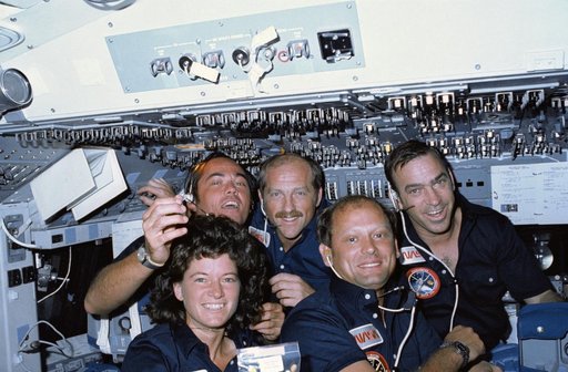 INFLIGHT (CREW ACTIVITIES) - STS-7