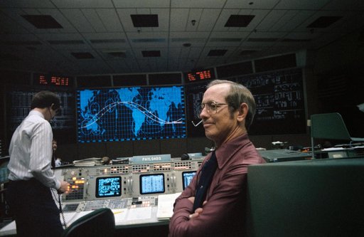 STS-26 simulation activities in JSC Mission Control Center (MCC)