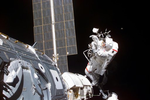 View taken during EVA 1