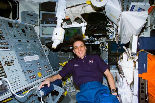 Currie on aft flight deck
